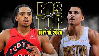 Boston Celtics vs Toronto Raptors Full Game Highlights - July 10, 2026 | NBA Summer League