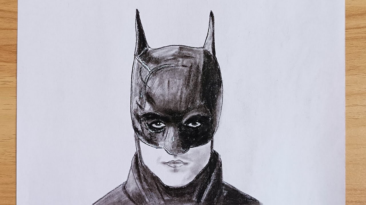 Batman Drawing by Ben Biddiscombe | Saatchi Art