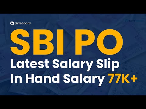 SBI PO Latest Salary Slip 2022 | September 2022 | SBI PO in Hand Salary & Perks | SBI PO 2022