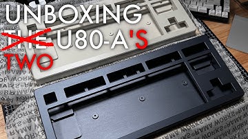 Unboxing $1000 of Keyboards | Unboxing the RAMA U80-A SEQ2