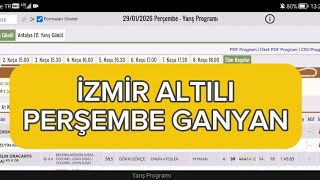 29 Ocak 2026 Perşembe İzmir Altılı Ganyan Tahminleri İzmir At Yarışı Tahminleri Oğulcan Karaca