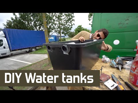 How to make Custom DIY Water tank for your Camper Van