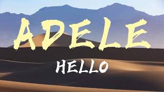 🎶Adele -  Hello(Lyrics Video)