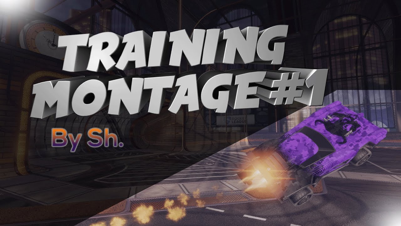 Rocket league-Training Montage #1