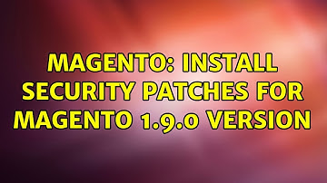 Magento: Install security patches for magento 1.9.0 version (2 Solutions!!)