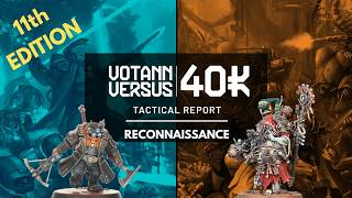 FIRST GAME OF 11TH - Leagues of Votann Versus Adeptus Mechanicus Tactical Report
