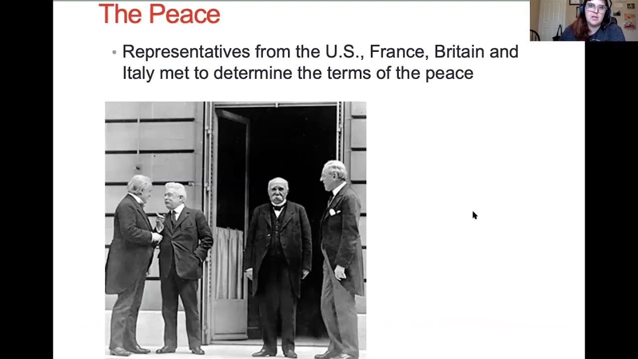 The Treaty Of Versailles And The End