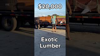 Huge Exotic Lumber Haul!