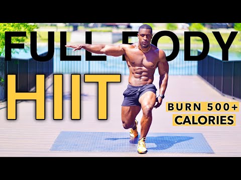 TOTAL BODY HIIT WORKOUT (BURN 500+ CALORIES) | ASHTON HALL OFFICIAL