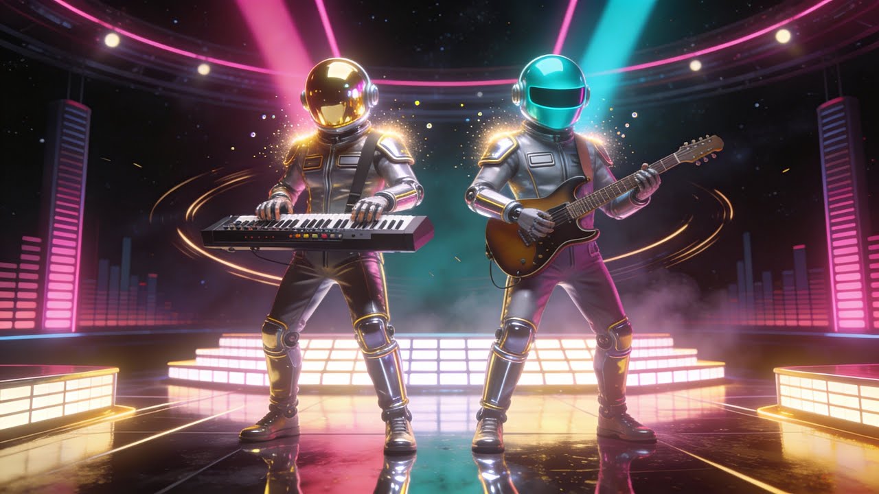 Synth‑Funk Space Disco Edge – Workout & Party – 2 Hours