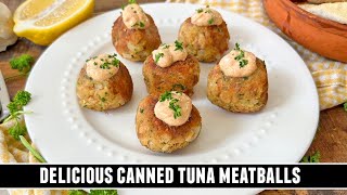 EASY Canned Tuna Meatballs | CRAZY Delicious & AFFORDABLE Recipe