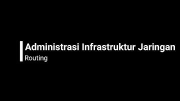 Konfigurasi Routing Statis menggunakan mikroTik di GNS3