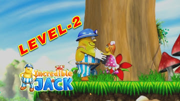 Incredible Jack: Jump & Run - Level -2 / TRIANGLE  GAMEPLAY