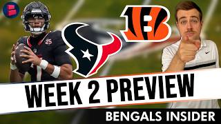 FINAL Texans vs. Bengals Preview: Keys To Victory, Injury Reports Ft. Bengals Insider Billy Beebe