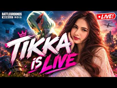 2K SUBS = RP GIVEAWAY 🎁 | Road to 2K | BGMI LIVE with TIKKA🔥 #CHICKENTIKKAYT |  #bgmi  #GamerMom