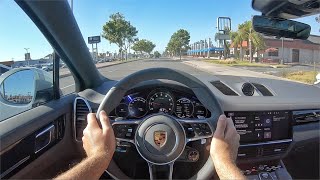 2020 Porsche Cayenne Coupe POV Test Drive (3D Audio)(ASMR)