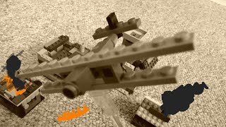 Lego micro WW1 Gothas bomber plane build tutorial Memorial Day special