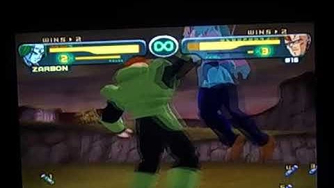 Dragon Ball Z Budokai(Gamecube)- Zarbon vs Android 16 II