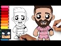 How to draw lionel messi  inter miami cf