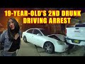19-Year-Old's 2nd Drunk Driving Arrest After a Hit and Run Accident