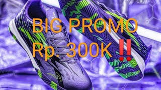 BIG PROMO 300an‼️Sepatu Futsal Specs Original Accelerator Alpha xtd PRO Rp.3xx.xxx