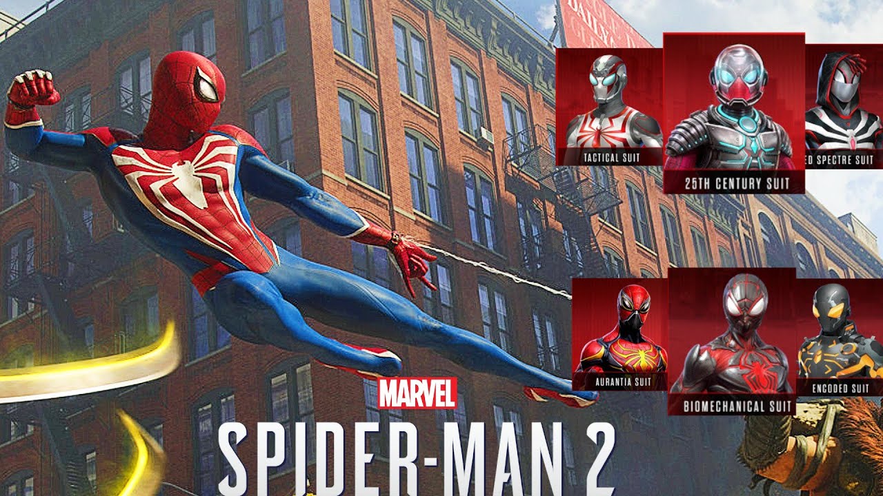 Marvel's Spider-Man 2 - ALL 12 DLC Suits RANKED! 