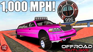 Offroad Outlaws: How To Go OVER 1,000 MPH in the NEW UPDATE! (Full Tune Tutorial)