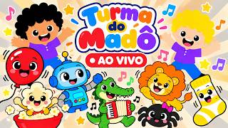 🔴 LIVE | Turma Do Madô | Músicas Infantis ao Vivo em Português |24H