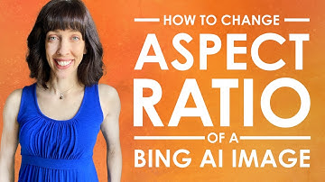 Bing Image Creator - How to Change Aspect Ratio of an Image