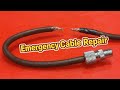 How to Rejoin Coax Cable in an Emergency (No Parts Needed) aerial repair now, fix properly later
