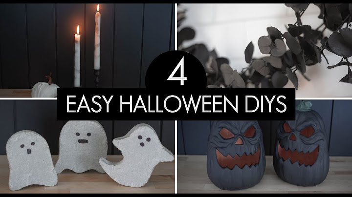 Easy Halloween Decorations | DIY Halloween Decor on a Budget!