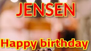 happy birthday jensen