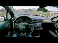 New Citroen C3 III  2021(1.2 PURETECH 110 HP) | POV Test Drive #636 Joe Black