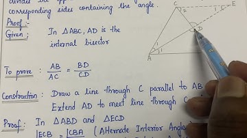TN 10th maths geometry angle bisector theorem ( abt )