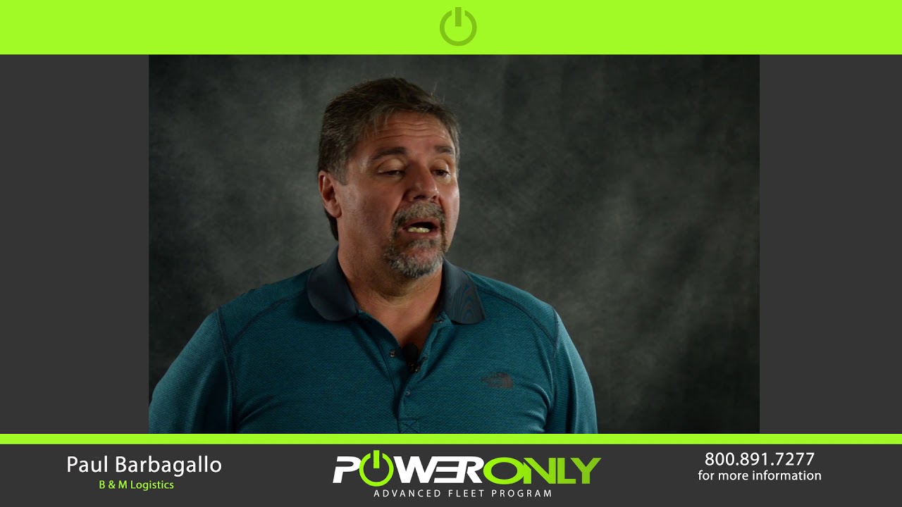 Paul Barbagallo Power Only Advanced Fleet Program