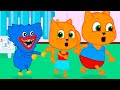 Cats Family in English - Evil Hagi Waggi Cartoon for Kids