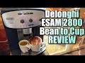 DeLonghi Caffé Corso 2800 - REVIEW & Demo | 3 YEARS use!