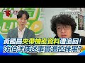 黃國昌帶走機密資料事件