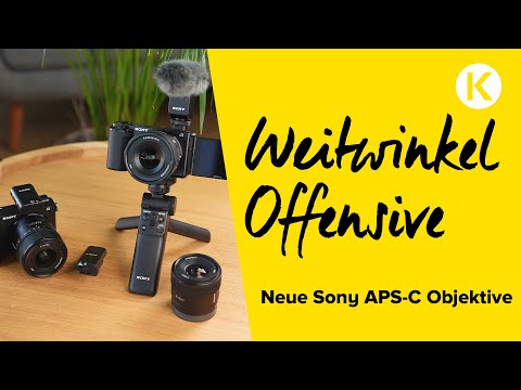 Sony APS-C Weitwinkel-Offensive! Neue Objektive (10-20mm f4 PZ; 11mm f1.8 & 15mm f1.4) | Foto Koch