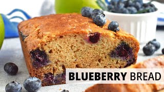 Moist APPLE BLUEBERRY BREAD Recipe | Olga in the Kitchen