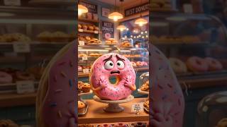 🍩 Ek Donut Ki Emotional Kahani 🥺🍩 #shorts #ai #funny #donuts #talkingobjects