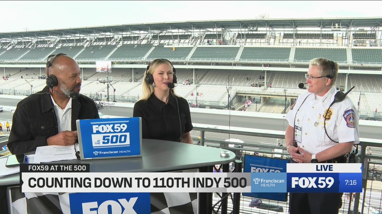FOX59 speaks to IMPD Chief Tanya Terry ahead of Indy 500 - YouTube
