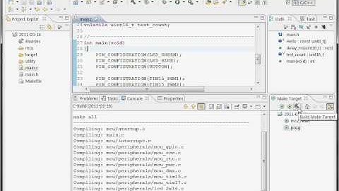 Пример Eclipse + GCC
