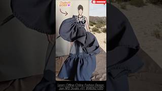 Fashion Sketch Drawing Beginners in Fashion Design  #drape #fashiondesign #sewing #diy #fashion