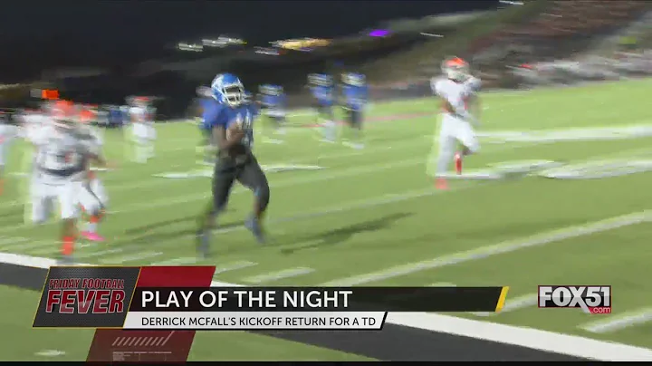 Play of the Night: Tyler's Derrick McFall's kickof...