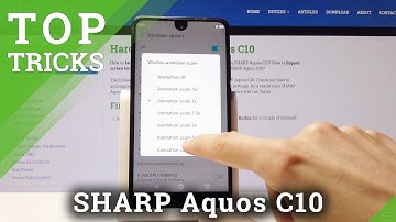 Top Tricks for SHARP Aquos C10 - Best Apps / Cool Features