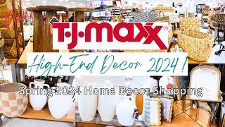 TJMAXX SHOP WITH ME | HIGH- END HOME DECOR & SPRING 2024 SHOP WITH ME