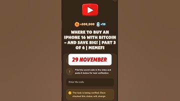 WHERE TO BUY AN IPHONE 16 WITH BITCOIN – AND SAVE BIG! | PART 3 OF 6 | MEMEFI #memefi #code