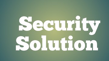 What are the e-commerce site security solution??