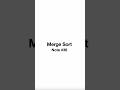 Merge Sort: Efficient Sorting in O(n log n) Explained Visually 🌀